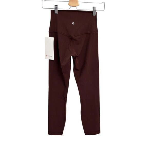 lululemon Align  High-Rise Crop 23" Size 4 Lava Cake Leggings NWT Authentic - Picture 10 of 10